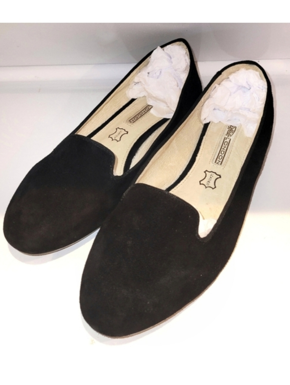 Buffalo London black leather loafer Shoe